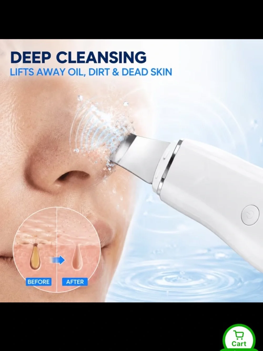 Pore Extractor Face Spatula Deep Cleansing for Facial Skincare